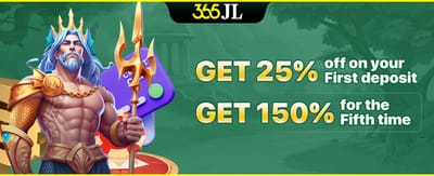 Get 25% off on your First deposit Get 150% for the Fifth time screenshot